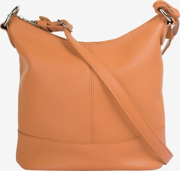 Cluty - Bolso de hombro en naranja: frente