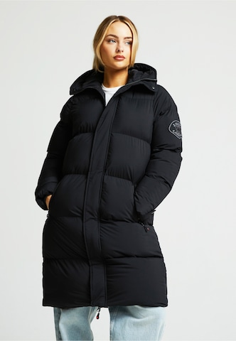 Manteau d’hiver 'Alora' Zavetti Canada en noir : devant