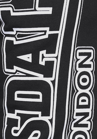 Tapered Pantaloni 'Marldon' di LONSDALE in nero