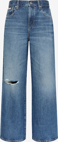 Calvin Klein Jeans Wide Leg Farkut värissä sininen: etupuoli