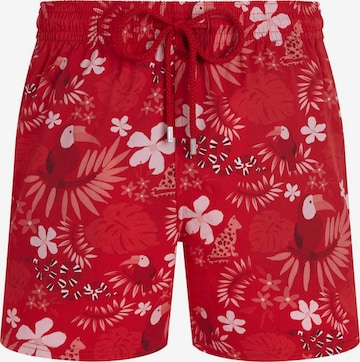 Vilebrequin Badeshorts in Rot: Vorderseite