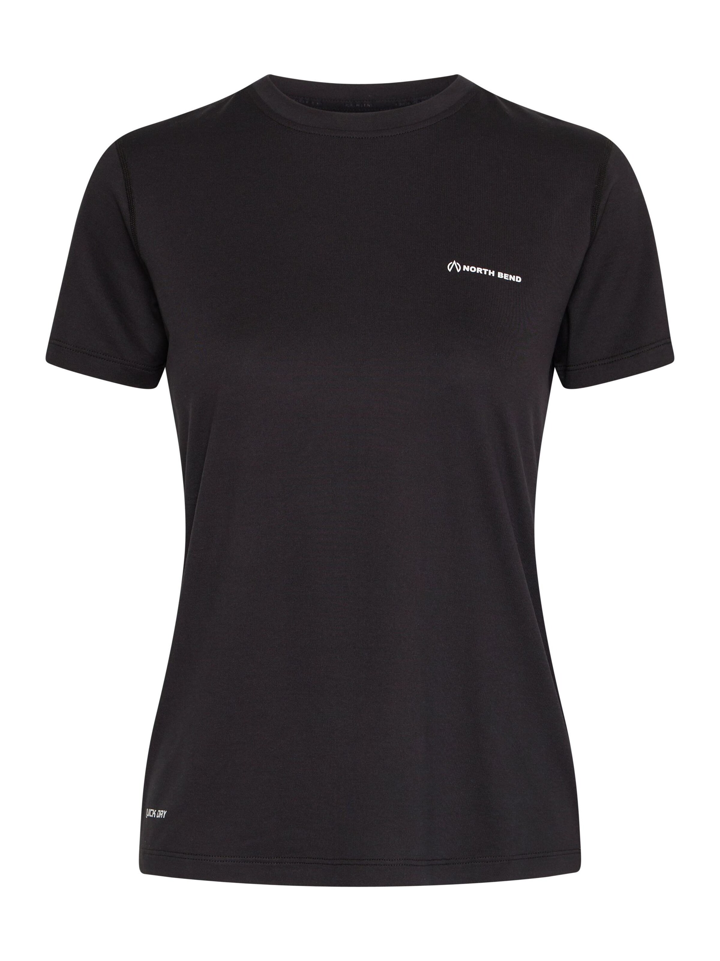 Maglia funzionale 'Adriana' di North Bend in nero: frontale