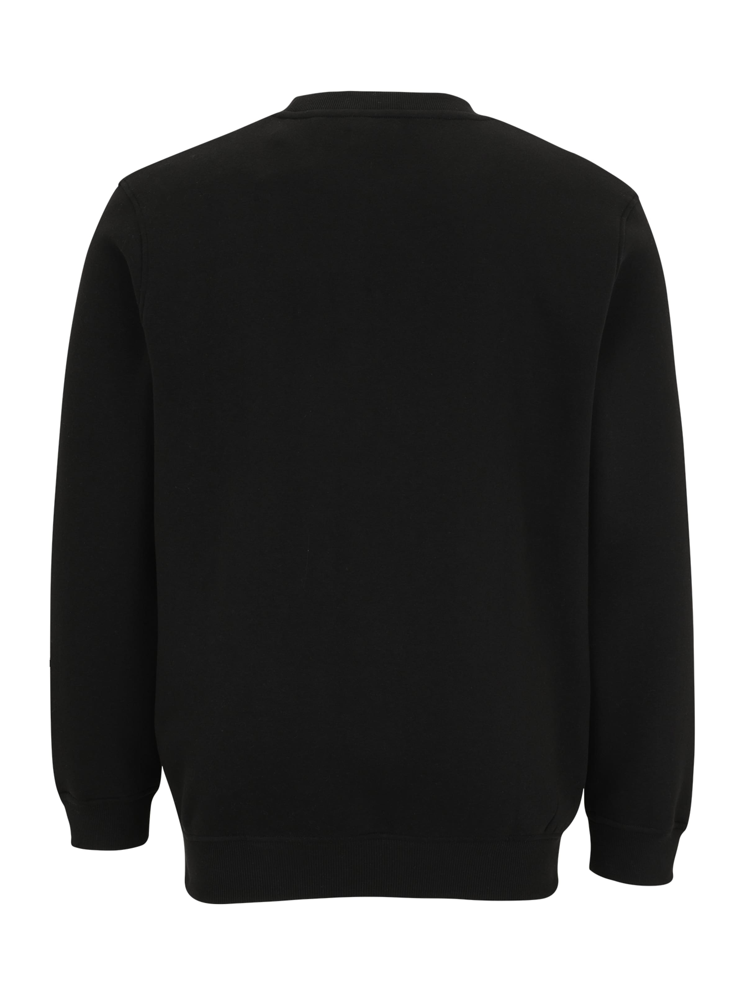 juoda Jack & Jones Plus Megztinis be užsegimo 'JORINWOOD'