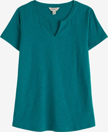 Seasalt Cornwall T-Shirt 'Kellow' in Grün: Vorderseite