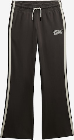 Superdry Loosefit Broek in Grijs: voorkant