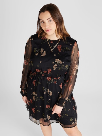 Rochie 'SMILLA' de la Vero Moda Curve pe negru: față