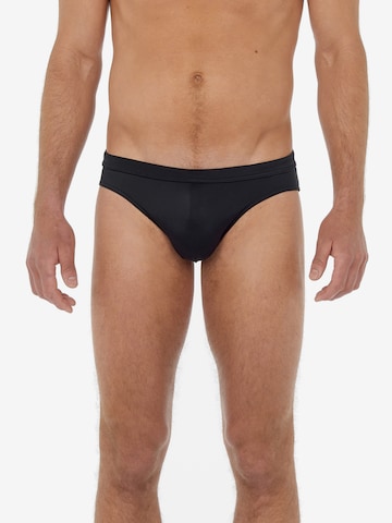 HOM Swim Mini Briefs ' Sea Life ' in Schwarz