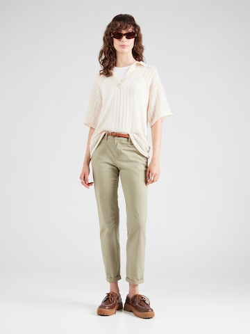 Coupe slim Pantalon chino 'ONLBiana' ONLY en vert