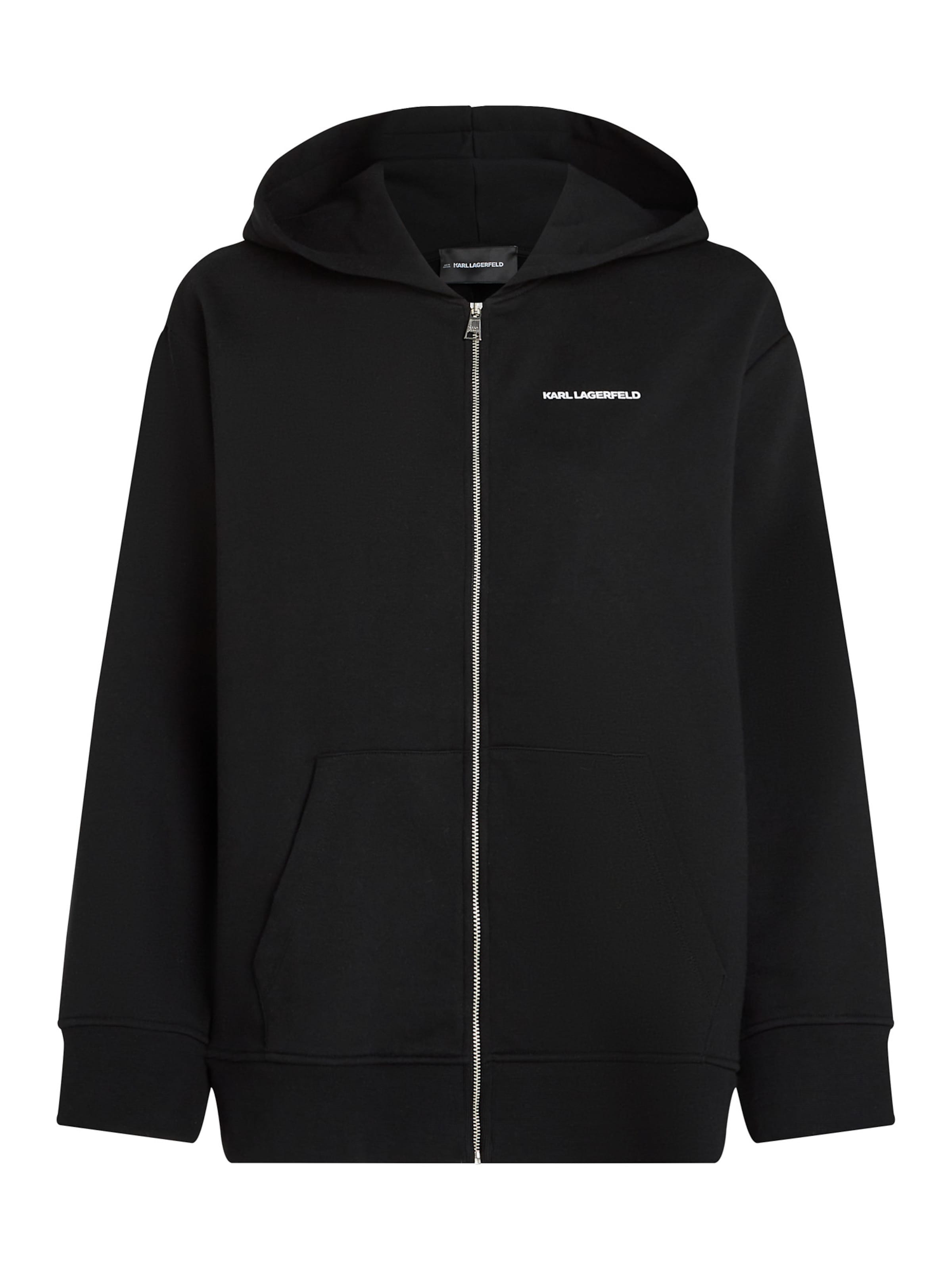 Karl Lagerfeld Tréning dzseki - fekete: elől