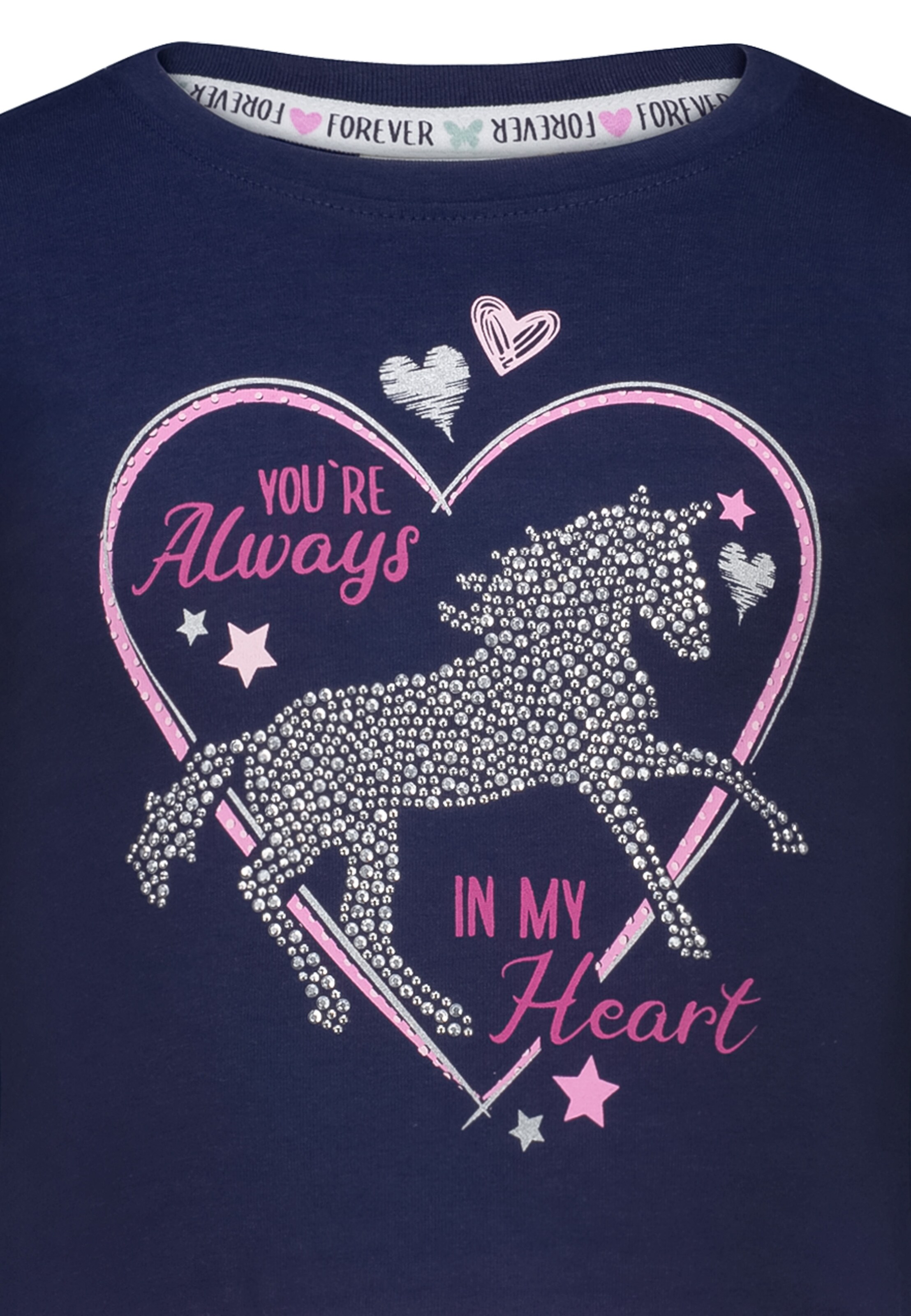 SALT AND PEPPER Kleid in Blau