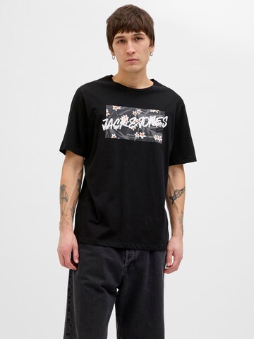 JACK & JONES Bluser & t-shirts 'JJHawaii' i sort: forside