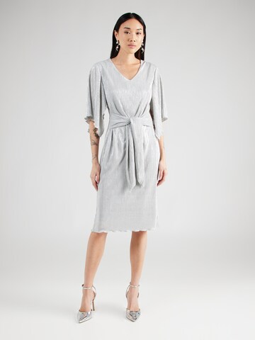 Robe de cocktail APART en argent : devant