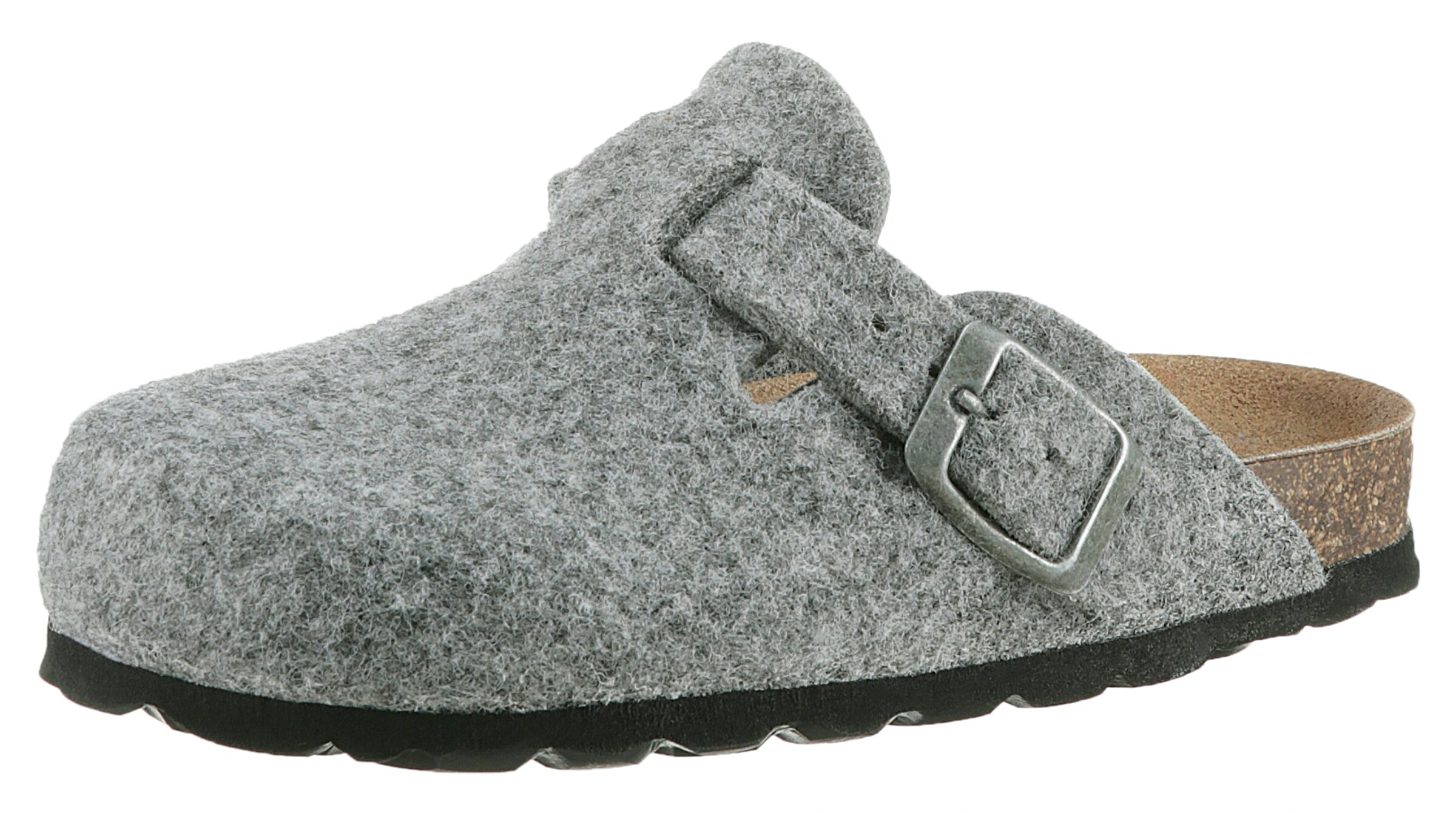 Kidsworld Hausschuh in Grau: Vorderseite