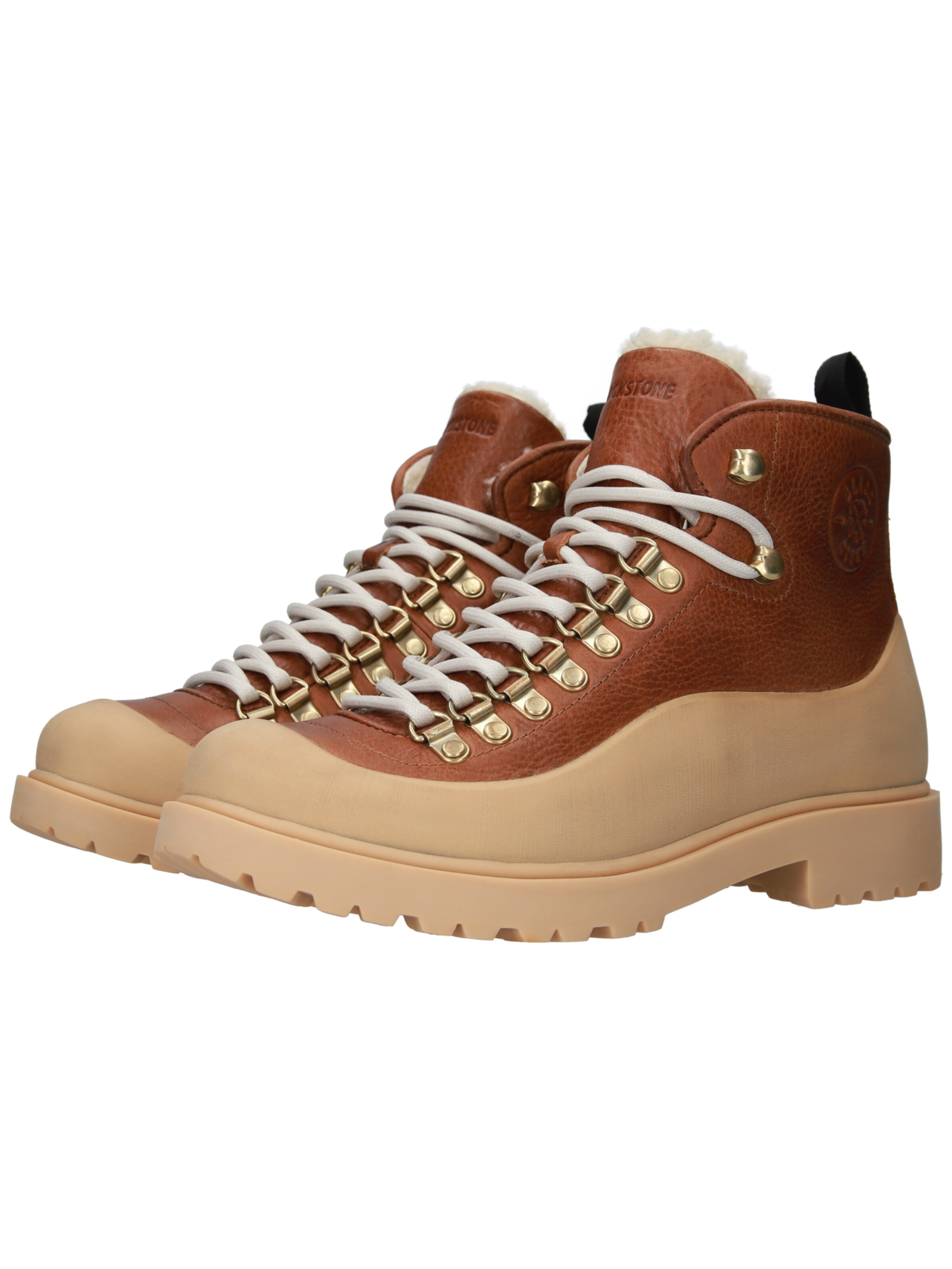 BLACKSTONE Stövlett med snörning 'Rock Dree CL248' i brun