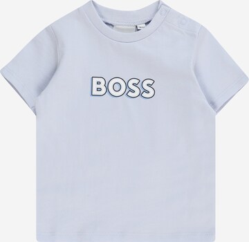 BOSS Kidswear Majica | modra barva: sprednja stran