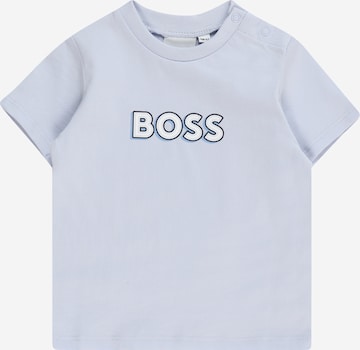 BOSS Kidswear Футболка в Синий: спереди