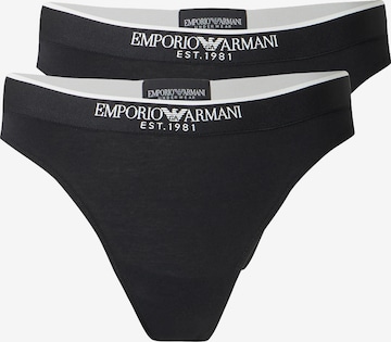 melns Emporio Armani Biksītes: no priekšpuses
