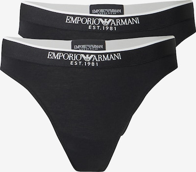Emporio Armani Slip veličine XS u crna / bijela, Pregled proizvoda