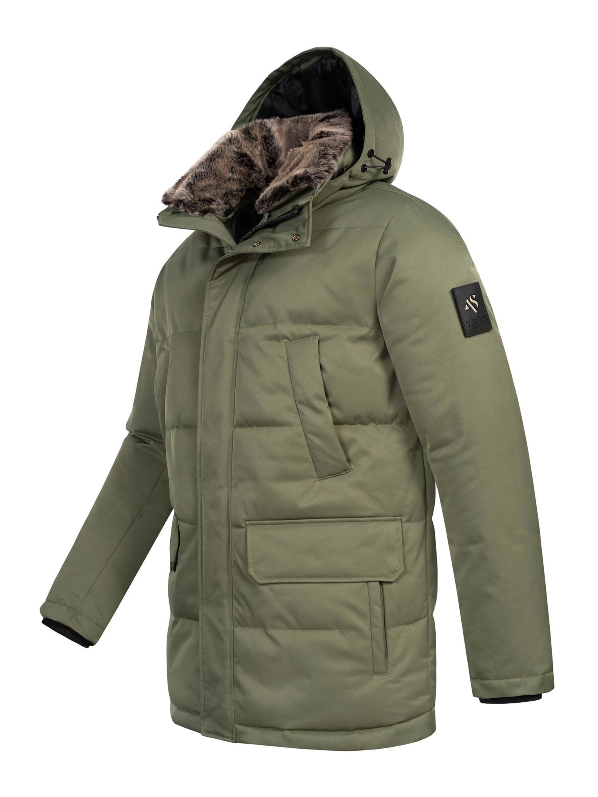Alessandro Salvarini Winterjas 'AS456 ' in Groen