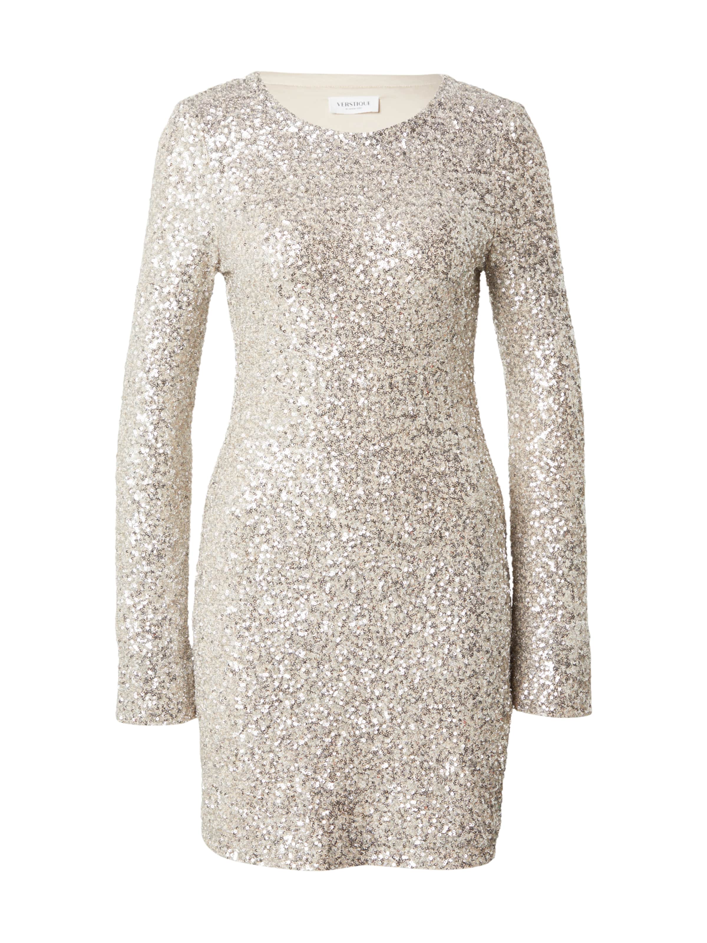 VERSTIQUE Kleid in Gold: Vorderseite