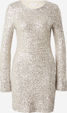 VERSTIQUEKoktel haljina - zlatna boja: prednji dio