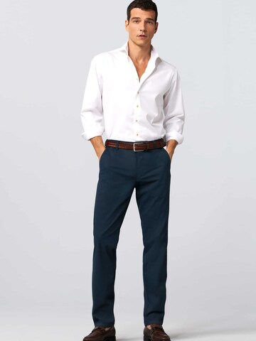 MEYER Regular Chino Pants 'Bonn' in Blue