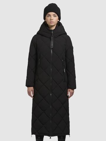 khujo Winter Coat ' GENTI ' in Black: front