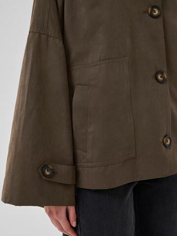 My Essential Wardrobe Between-season jacket 'LyonMW' in Brown