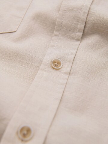 Ombre Regular fit Overhemd in Beige