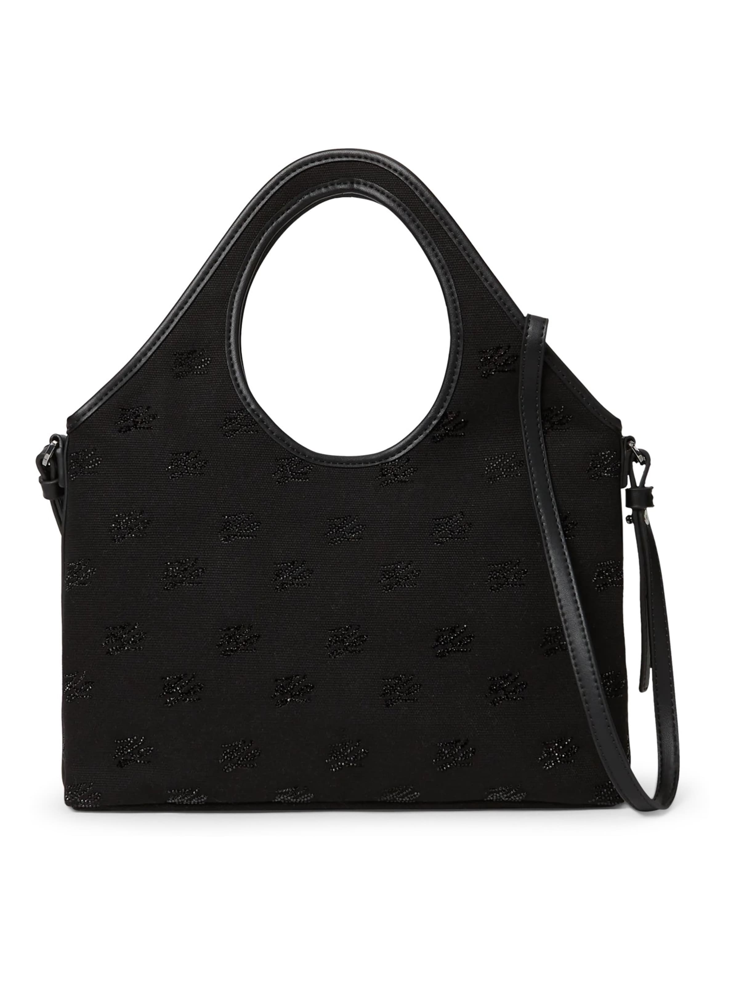 Karl Lagerfeld Handtas 'K/Autograph' in Zwart: voorkant