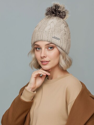 Neverless Mütze 'Katy' in Beige