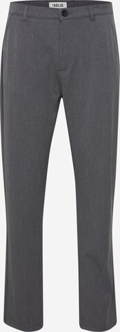 !Solid Chino Pants in Grey: front