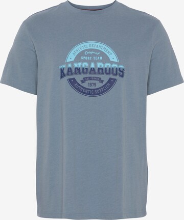 KangaROOS Shirt in Blue: front