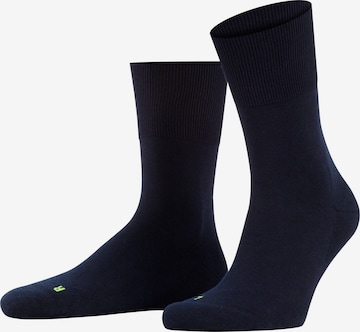 FALKE Socks 'Run' in Blue: front