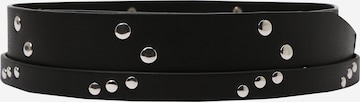 PIECES Belt 'ANUA' in Black: front