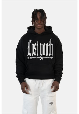 Lost Youth Sweatshirt 'Classic V.4' in Black: front