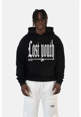 Lost Youth Sweatshirt 'Classic V.4' in Schwarz: predná strana