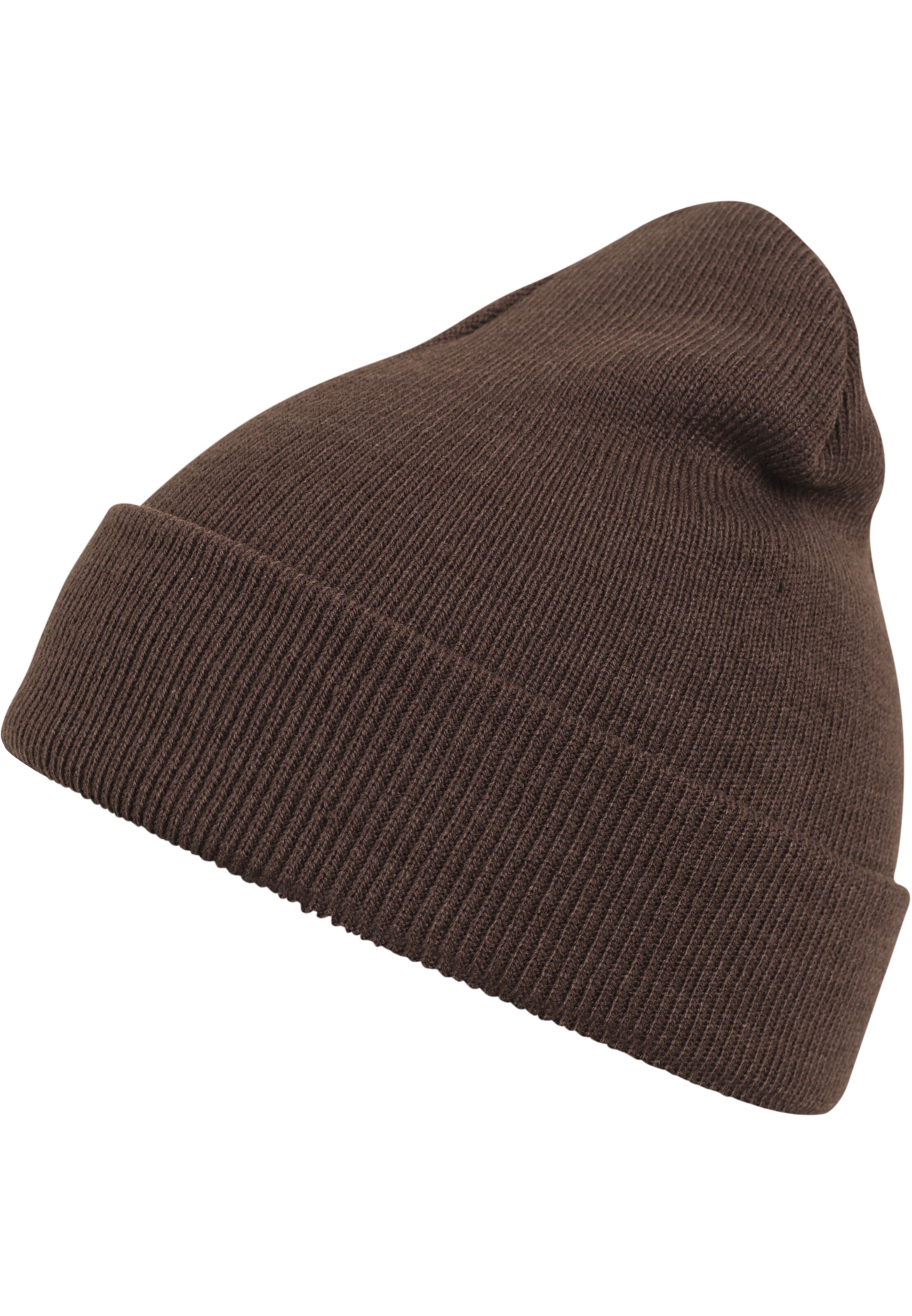 MSTRDS Beanie in Brown: front