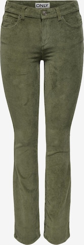 Pantalon ONLY en vert : devant
