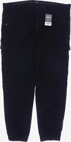 BOSS Green Pants in 42 in Black: front