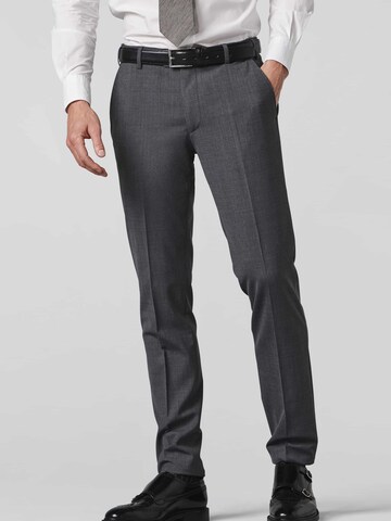 Meyer Hosen Regular Pants in Grey: front