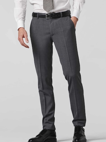 Meyer Hosen Regular Pants in Grey: front