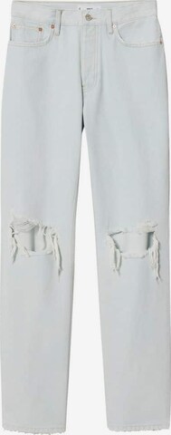 MANGO Regular Jeans 'Zoe' in Blauw: voorkant