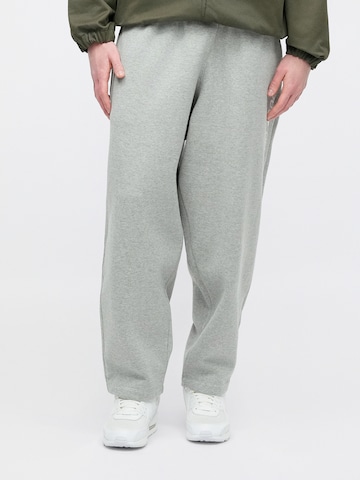 Nike Sportswear Tapered Byxa 'CLUB' i grå: framsida