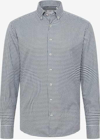 ETERNA Regular fit Button Up Shirt in Blue: front