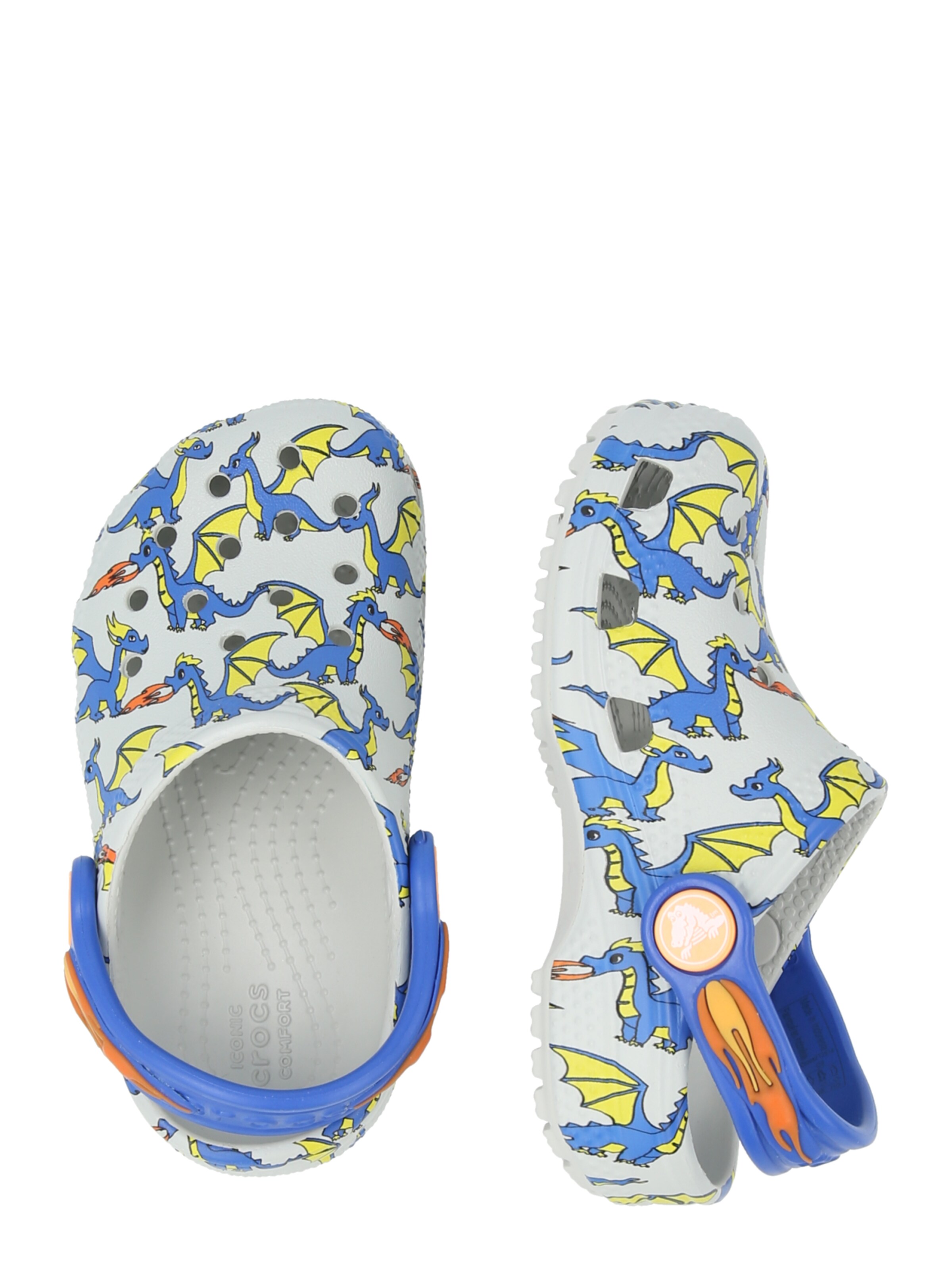 Crocs Ανοικτά παπούτσια 'Classic' σε γκρι