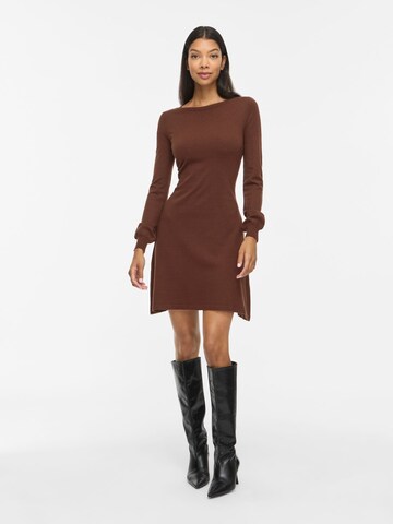 Robe VILA en marron : devant