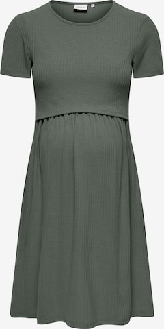 Only Maternity Jurk 'OLMMalaya' in Groen: voorkant