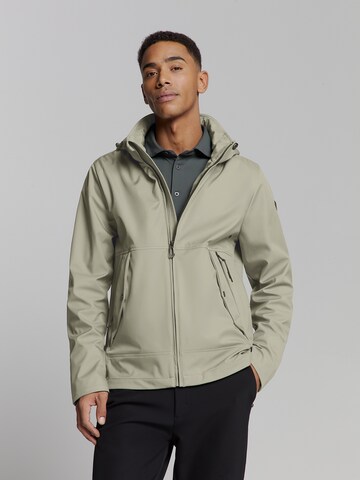 No Excess Between-season jacket in Green: front