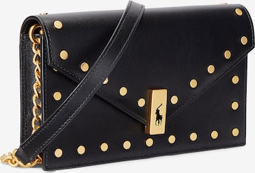 Sac à bandoulière Polo Ralph Lauren en noir : devant